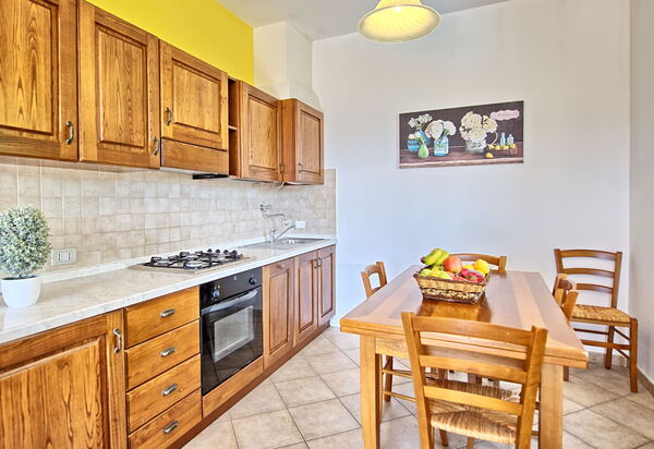 Casale Daniele: Esszimmer, Küche