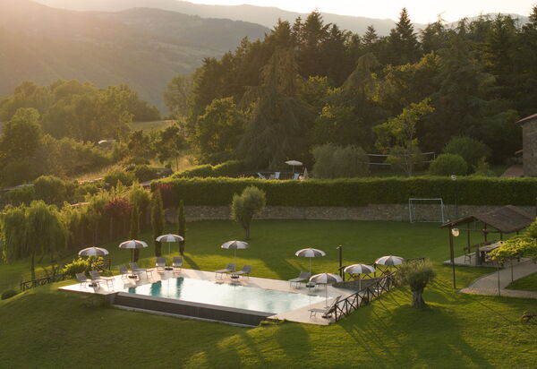 Casale Daniele: Draussen, Schwimmbad