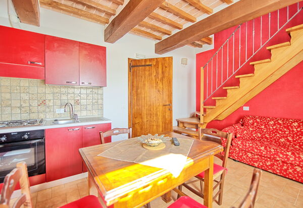 Casale Tiziano: Esszimmer, Küche