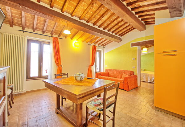 Casale Tiziano: Esszimmer, Küche