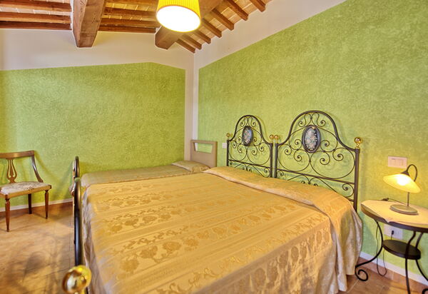 Casale Tiziano: Schlafzimmer