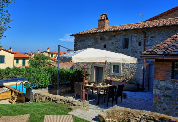 Casa La Fonte: Draussen, Garten