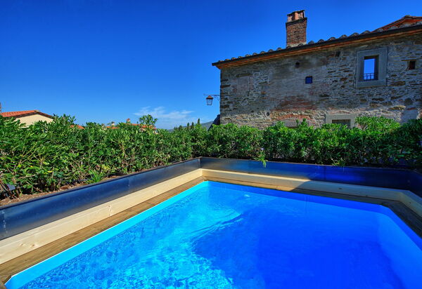 Casa La Fonte: Draussen, Schwimmbad