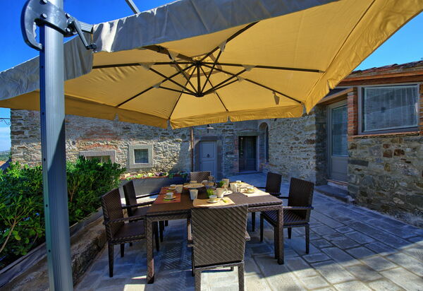 Casa La Fonte: Balkon / Terrasse / Patio, Garten