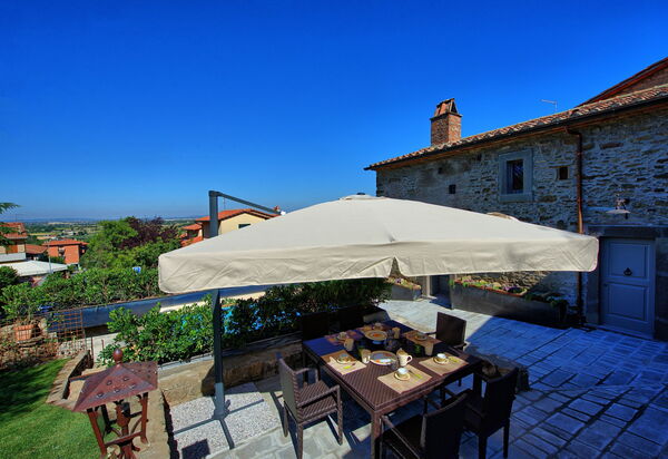 Casa La Fonte: Balkon / Terrasse / Patio, Garten