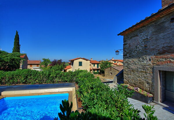 Casa La Fonte: Draussen, Garten, Schwimmbad