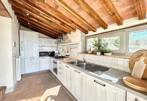 Casa La Fonte: Küche