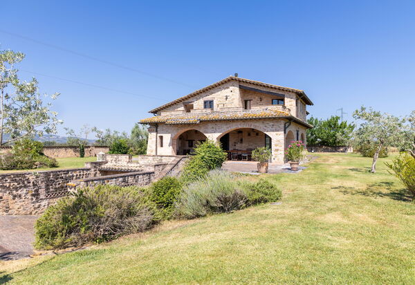 Villa Assisi: Außen, Draussen, Garten