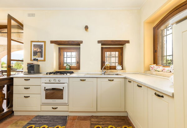 Villa Assisi: Küche