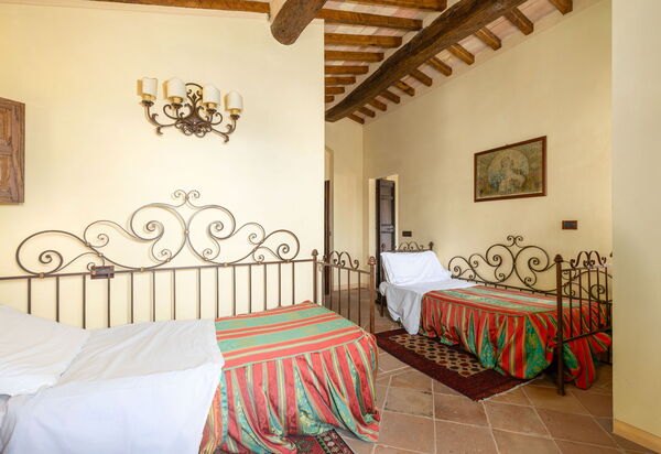 Villa Assisi: Schlafzimmer