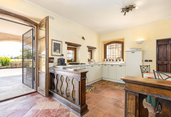 Villa Assisi: Küche