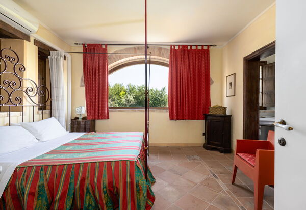Villa Assisi: Schlafzimmer