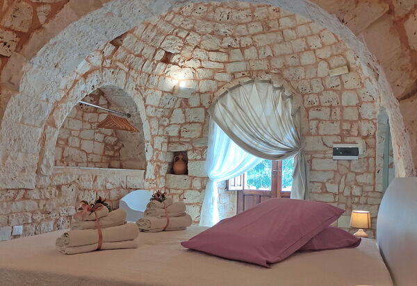Trullo Santo Stefano: Bedroom