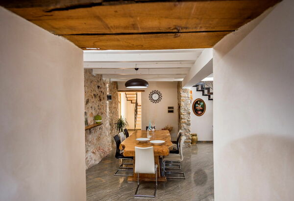 Villa Le Muse: Гостиная, Столовая