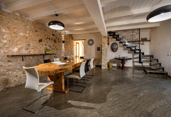 Villa Le Muse: Гостиная, Столовая