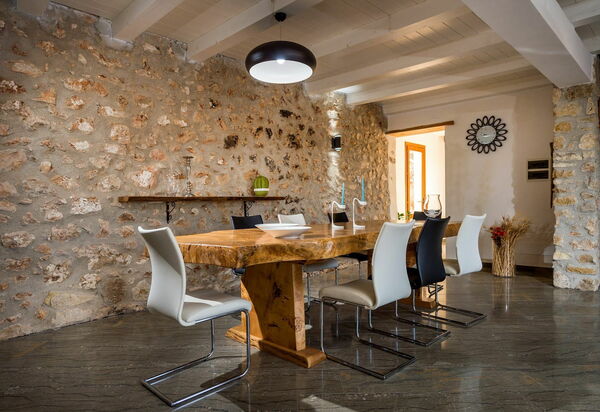 Villa Le Muse: Гостиная, Столовая