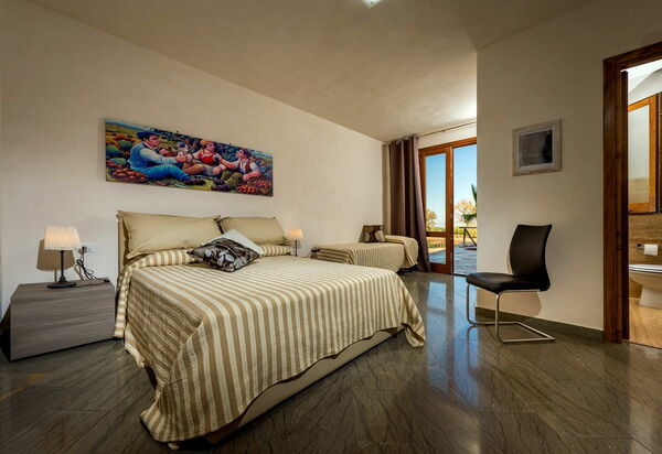 Villa Le Muse: Спальня