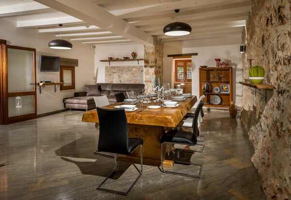 Villa Le Muse: Гостиная, Столовая