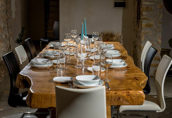 Villa Le Muse: Гостиная, Столовая