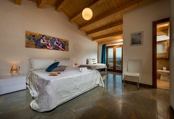 Villa Le Muse: Спальня