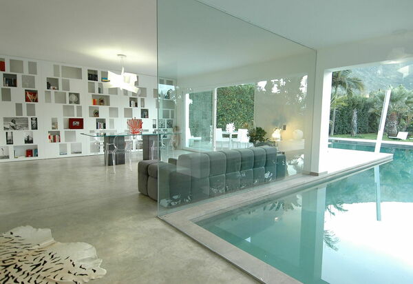 Villa Denari: Гостиная