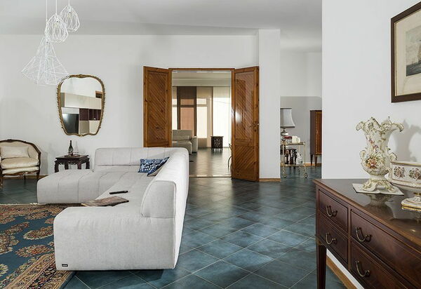 Villa Salinella: Esszimmer, Wohnzimmer