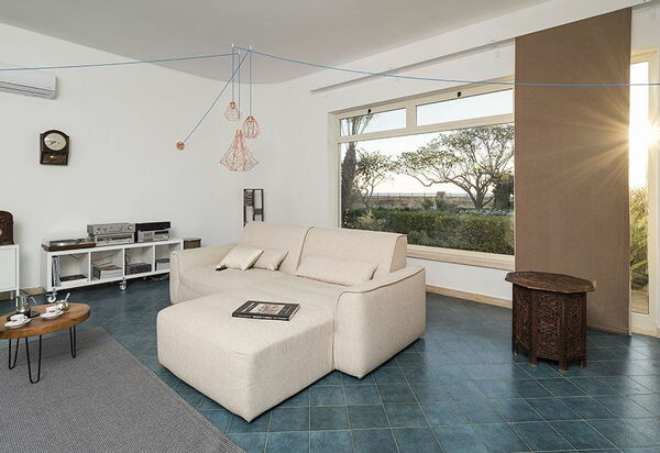 Villa Salinella: Esszimmer, Wohnzimmer