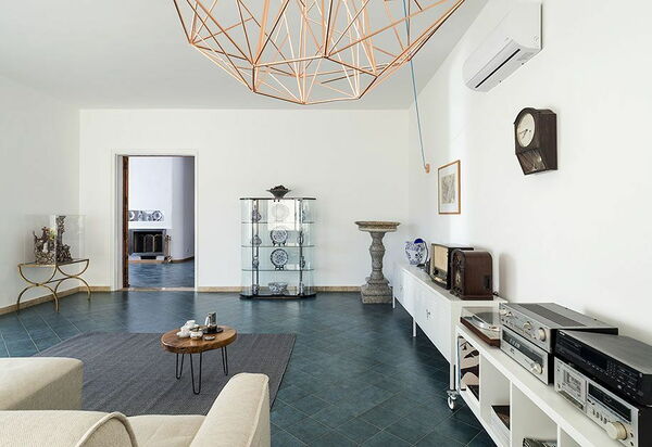 Villa Salinella: Esszimmer, Wohnzimmer