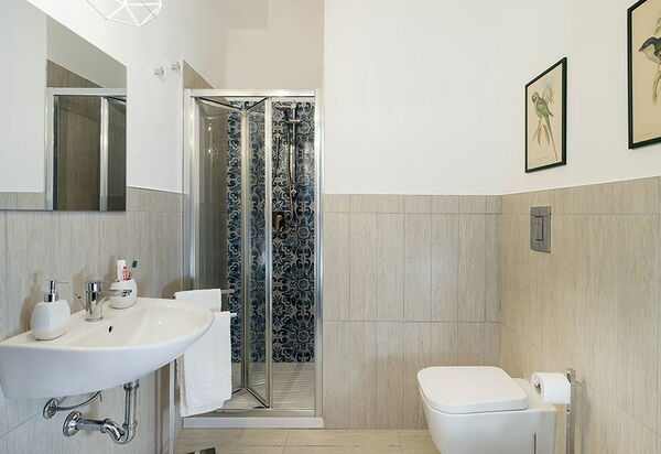 Villa Salinella: Bad