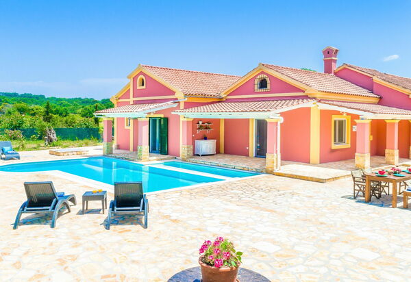 Beach Villa Joanna: slå samman, Trädgård, Utomhus