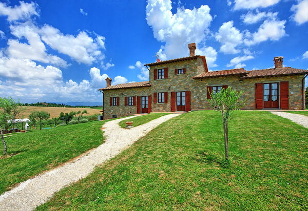 Villa Farneta: Have, Udvendige