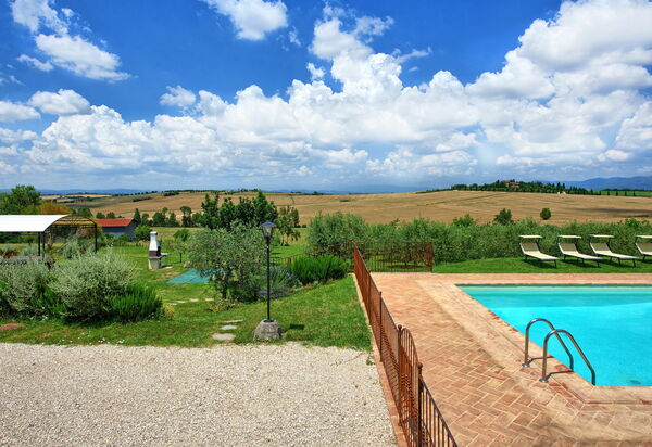 Villa Farneta: Have, pool