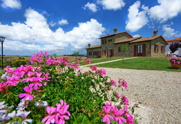 Villa Farneta: Have, Udvendige