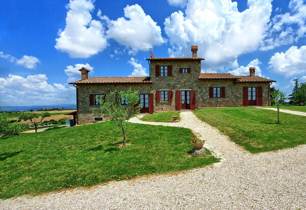 Villa Farneta: Have, Udvendige