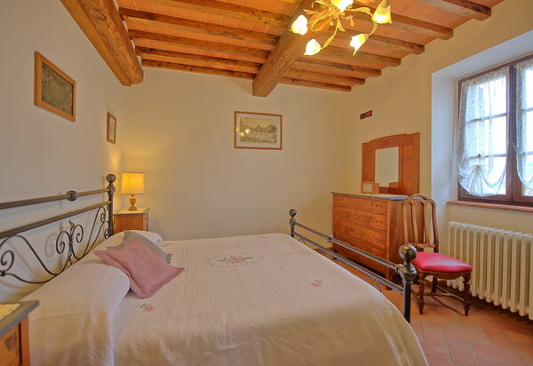 Villa Farneta: soveværelse