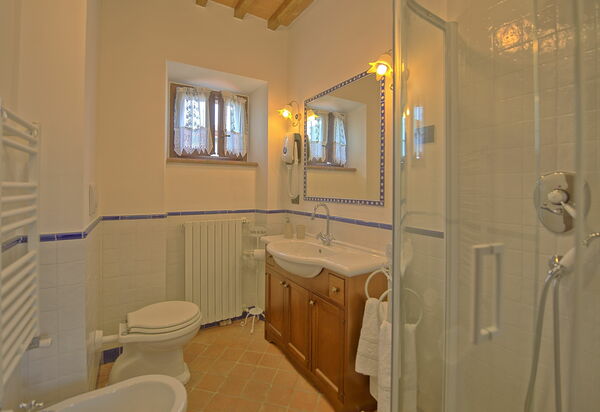 Villa Farneta: Badeværelse