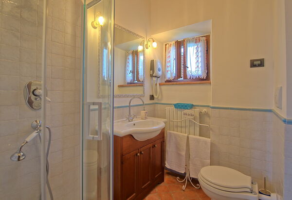 Villa Farneta: Badeværelse