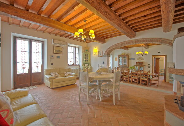 Villa Farneta: Frokostlokale, Køkken