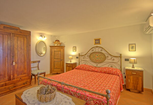 Villa Farneta: soveværelse