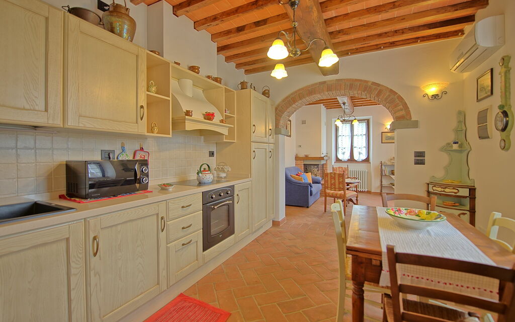 Villa Farneta: Cucina, Sala da pranzo