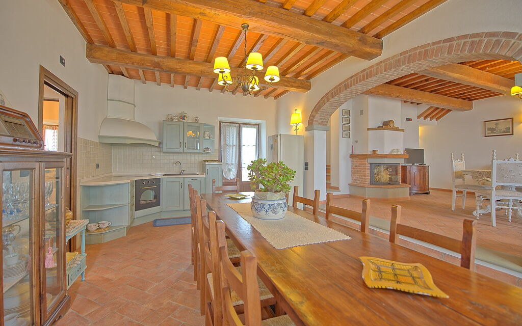 Villa Farneta: Cucina, Sala da pranzo