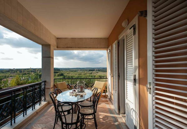 Villa Vendicari: Balkon / Terrasse / Patio, Draussen