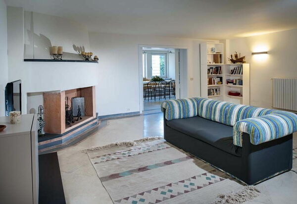 Villa Vendicari: Wohnzimmer