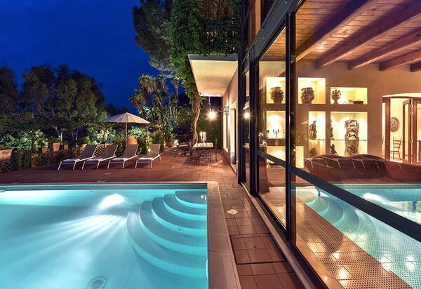 Villa La Boheme: bassin, Été, Extérieurs