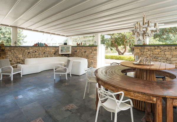 Villa Luna: Wohnzimmer