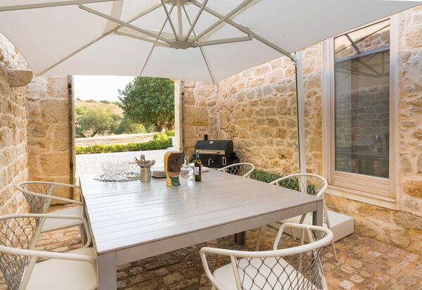 Villa Luna: Außen, Balkon / Terrasse / Patio, Draussen