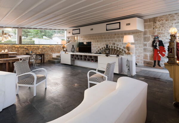 Villa Luna: Wohnzimmer