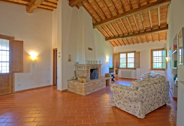 Casa Legoli: Гостиная