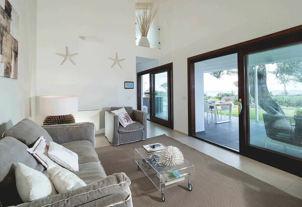 Villa Nettuno: Wohnzimmer