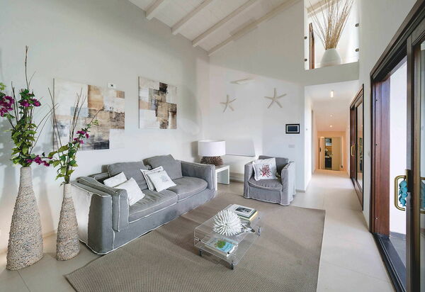 Villa Nettuno: Wohnzimmer